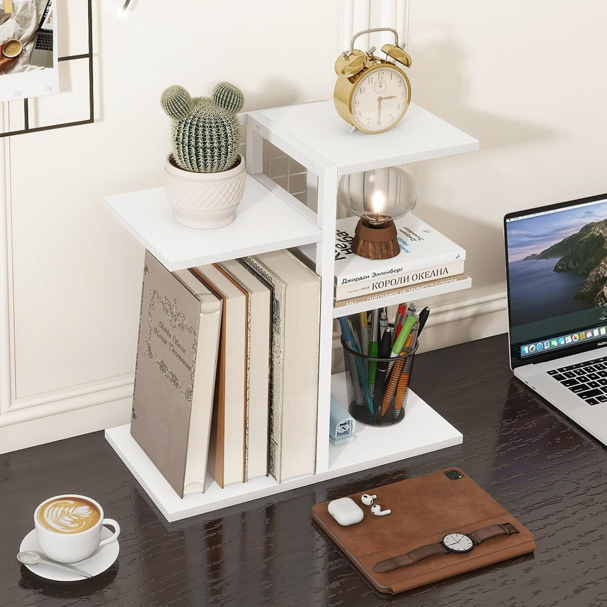 Small desktop cabinet