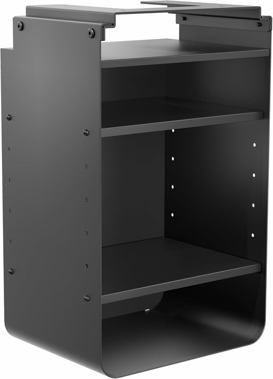 VIVO Black Under Desk Storage Cabinet, DESK-SC01