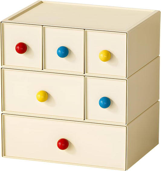 Desk Organizer, Small Storage Drawers, Makeup Organizer Countertop