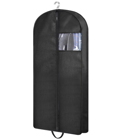 KIMBORA 43" Suit Bags for Closet Storage and Travel, Gusseted Hanging Garment Bags for Men Suit Cover With Handles for Clothes, Coats, Jackets, Shirts（3 Packs）